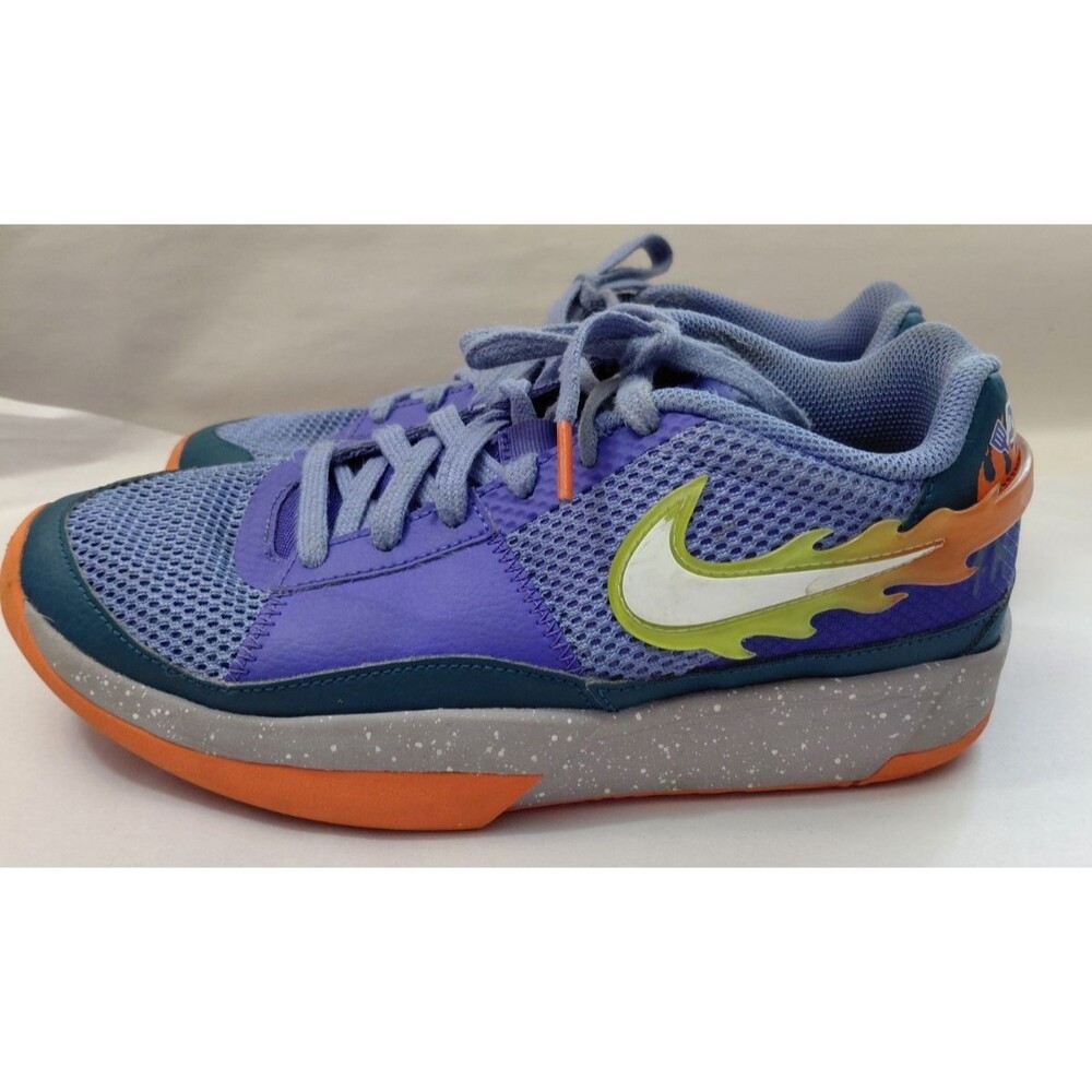 Nike Big Boy’s Ja Morant 1 Backyard BBQ Basketball Shoes Size 6.5Y - Picture 3 of 7